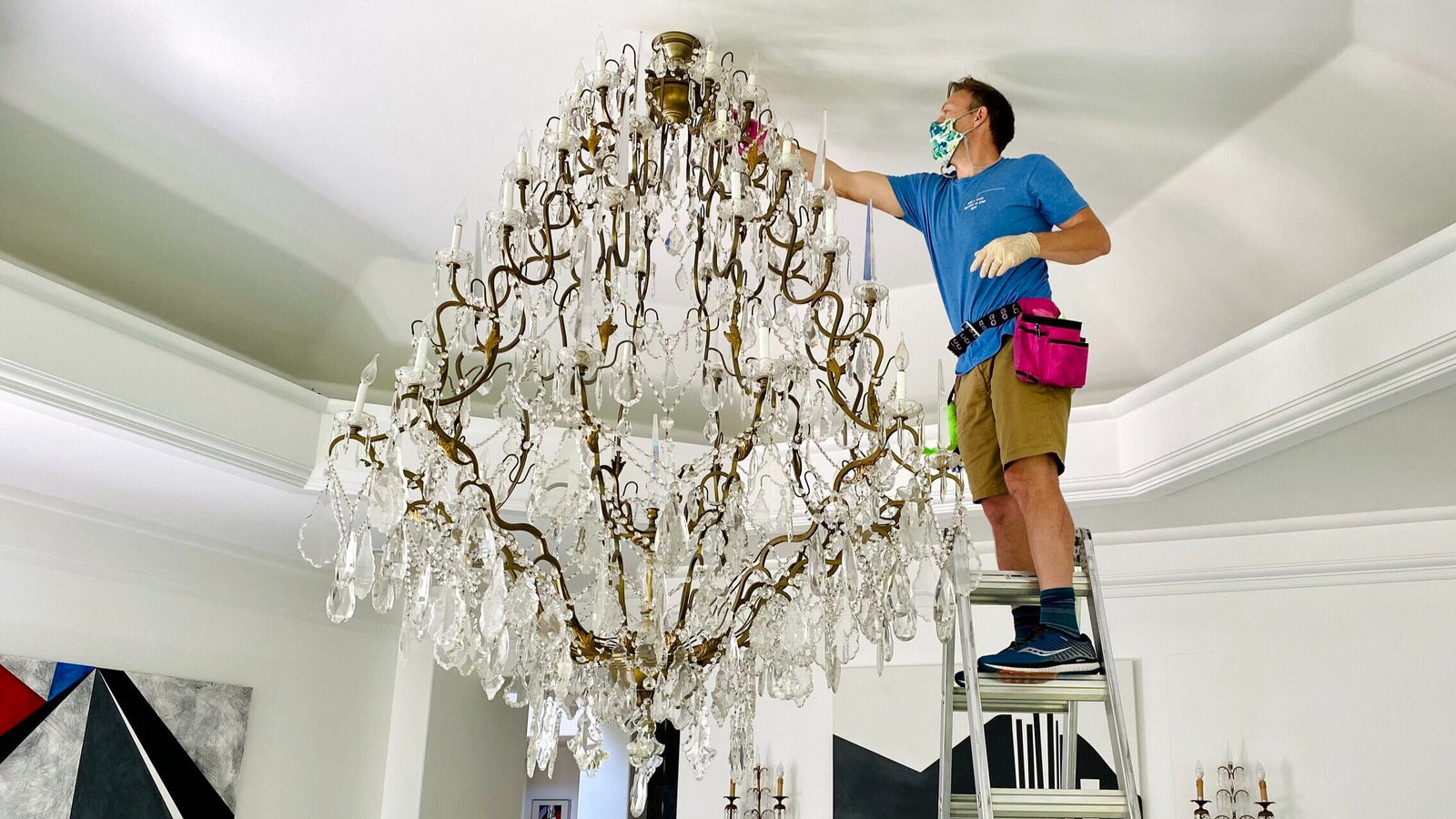 A Complete Guide to Chandelier Maintenance: Keeping your chandelier sparkling clean