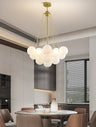 European Glass Chandelier