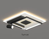 Nordic Square LED Ceiling Light  for Living Room, Dining Room