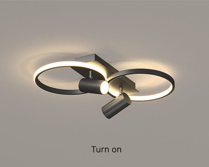 Modern Round LED Ceiling Light for Bedroom, Living Room