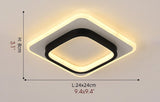 Square LED Celling Light for Living Room, Study, Bedroom, Wardrobe