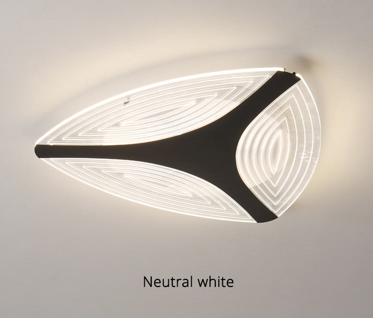 Triangle Acrylic LED Ceiling Light For Living Room, Dining Room, Study