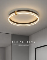 Modern LED Ceiling Lamp in a Minimalist Style for Bedroom, Dining Room