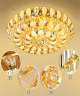 Luxury Modern Crystal LED Chandelier for Living Room, Bedroom, Study