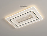 Rectangle Minimalist Acrylic LED Ceiling Light For Living Room, Bedroom