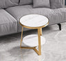 Gold/White/Black Modern Marble Nordic Coffee Table For Living Room