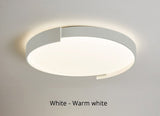 Modern Round LED Ceiling Light for Living Room, Dining Room, Study