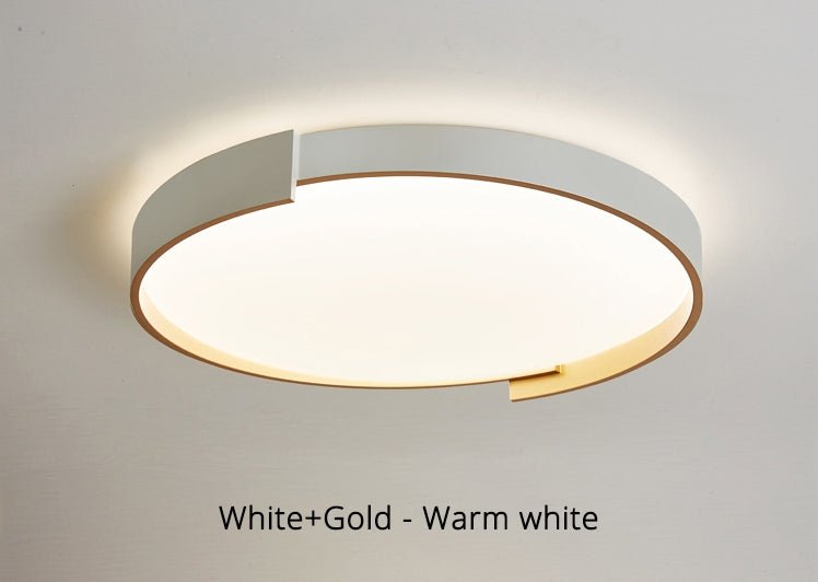 Modern Round LED Ceiling Light for Living Room, Dining Room, Study