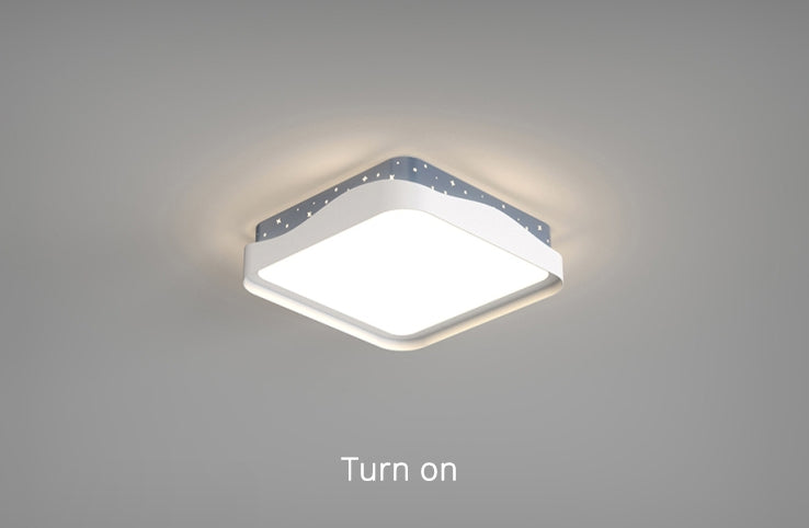 Modern Square LED Ceiling Lamp for Corridor, Bedroom, Kitchen