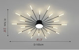 Luxury LED Ceiling Light for Bedroom, Hall, Living Room, Study