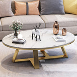 Gold/Black/White/Grey Marble Nordic Coffee Table For Living Room