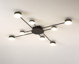 Round LED Ceiling Chandelier for Living Room, Bedroom, Dining Room