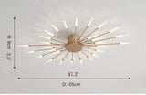 Creative LED Ceiling Light for Bedroom, Hall, Living Room, Study