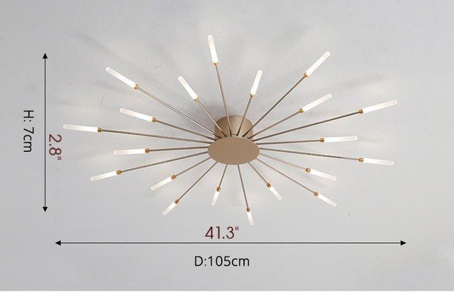 Modern LED Ceiling Light for Bedroom, Hall, Living Room, Study