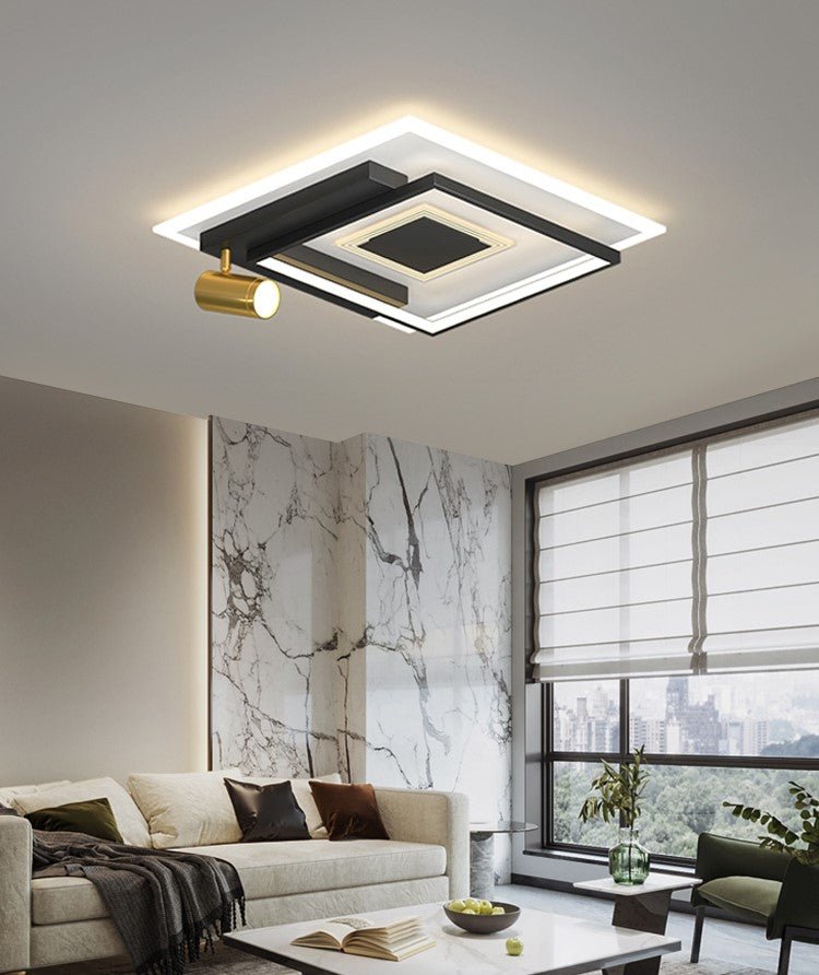 Nordic Square LED Ceiling Light  for Living Room, Dining Room