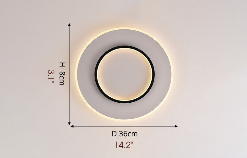 Round LED Celling Light for Living Room, Study, Bedroom, Wardrobe