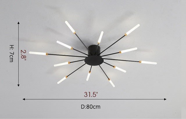 Modern LED Ceiling Light for Bedroom, Hall, Living Room, Study