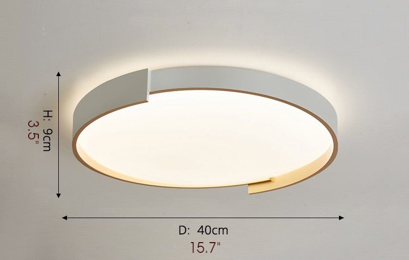 Modern Round LED Ceiling Light for Living Room, Dining Room, Study