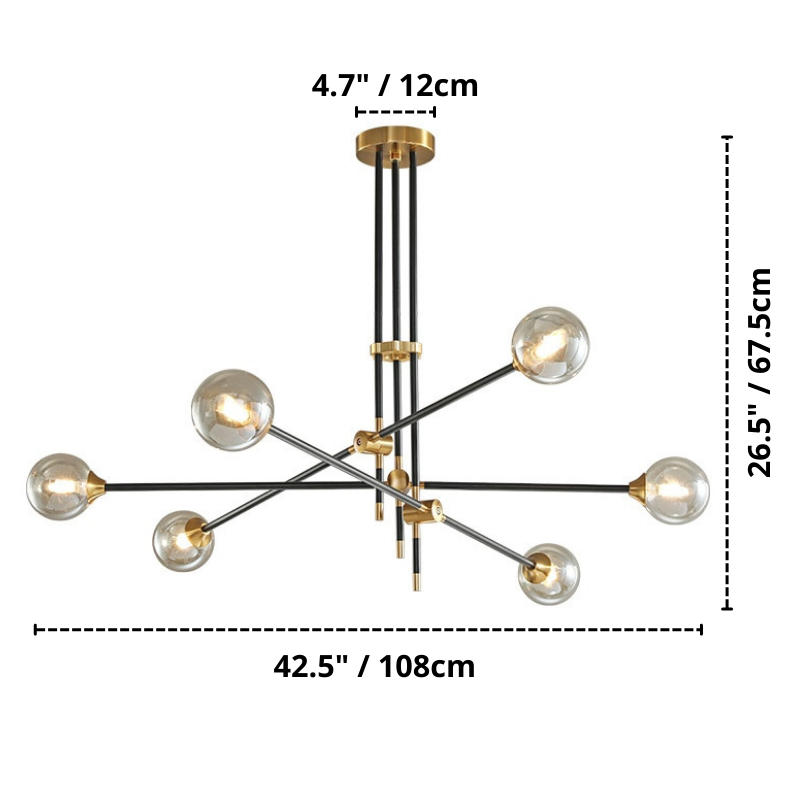 Verona - Modern Multi-Bulb Light Fixture