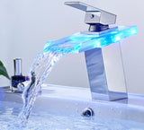 LED Temperature Color Changing Faucet