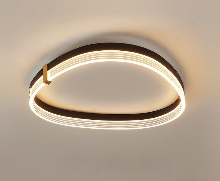 Luxury LED Ceiling Lamp in a Minimalist Style for Bedroom, Dining Room