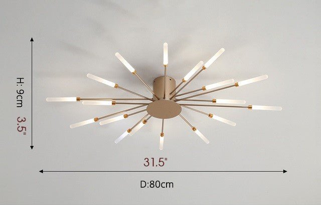 Modern LED Ceiling Light for Bedroom, Hall, Living Room, Study