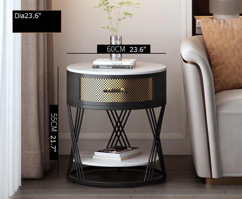 Creative Nordic Bedside Round Coffee Table