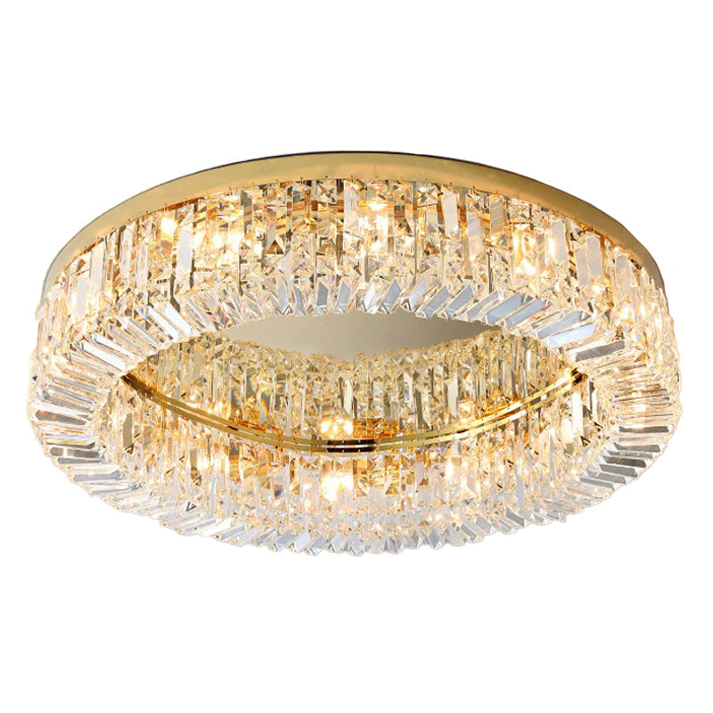 Eminent Drum Crystal Chandelier for Ceiling