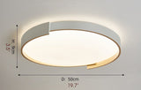 Modern Round LED Ceiling Light for Living Room, Dining Room, Study