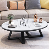 Gold/Black/White/Grey Marble Nordic Coffee Table For Living Room