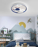 Decorative LED Ceiling Helicopter Lamp for Kids Room, Bedroom, Living Room