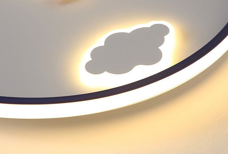 Decorative LED Ceiling Helicopter Lamp for Kids Room, Bedroom, Living Room