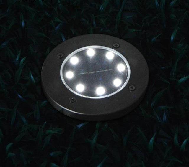 Solar Powered Outdoor Ground Light