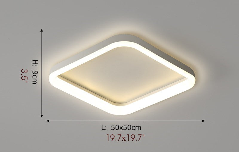 Square LED Ceiling Lamp For Bedroom, Kitchen Dining Room