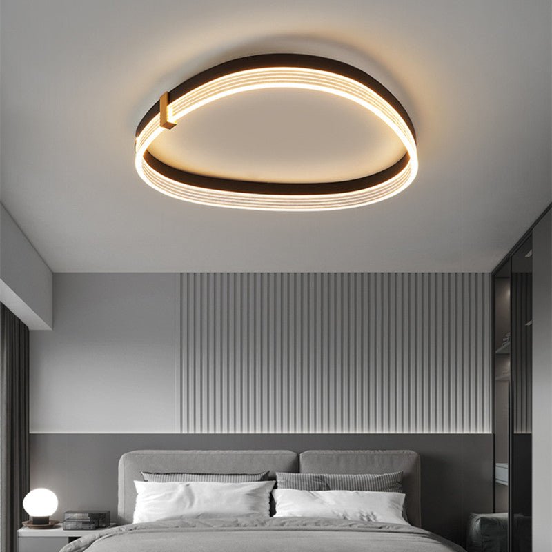 Luxury LED Ceiling Lamp in a Minimalist Style for Bedroom, Dining Room