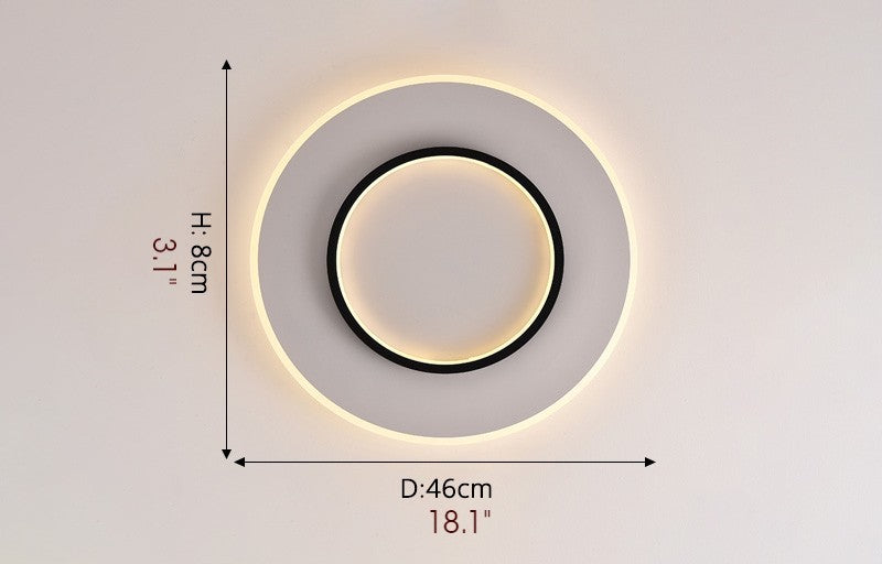 Round LED Celling Light for Living Room, Study, Bedroom, Wardrobe