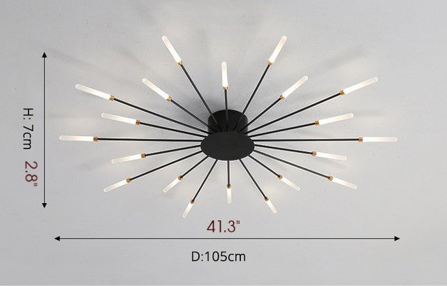 Modern LED Ceiling Light for Bedroom, Hall, Living Room, Study