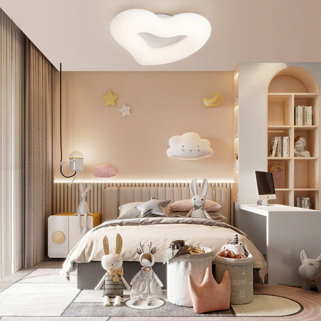 Modern Heart-Shaped LED Ceiling Light For Living Room, Bedroom