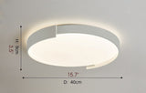 Modern Round LED Ceiling Light for Living Room, Dining Room, Study