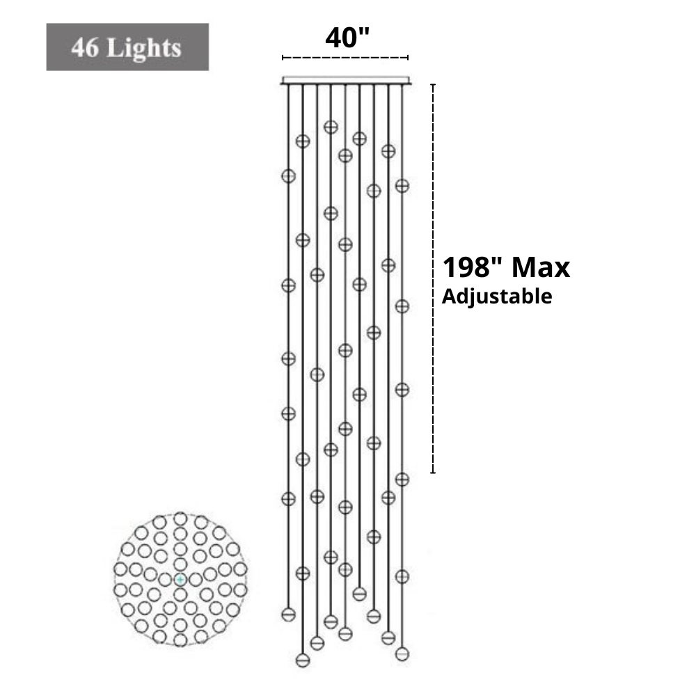 Terra - Modern Multi-Bulb Chandelier