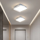 Modern Square LED Ceiling Lamp for Corridor, Bedroom, Kitchen