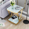 White/Gold/Black Small Modern Nordic Coffee Table For Bedside And Office