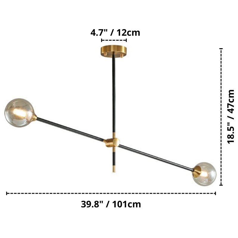 Verona - Modern Multi-Bulb Light Fixture