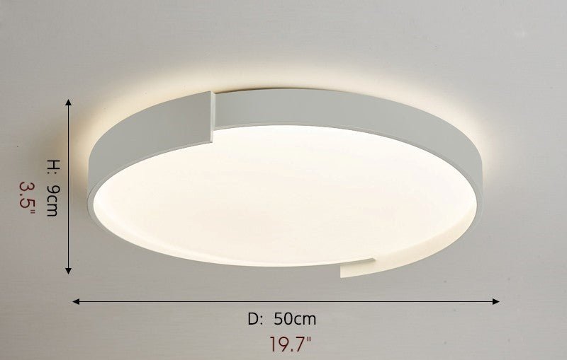 Modern Round LED Ceiling Light for Living Room, Dining Room, Study