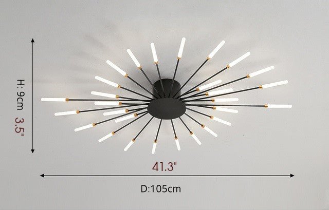 Creative LED Ceiling Light for Bedroom, Hall, Living Room, Study