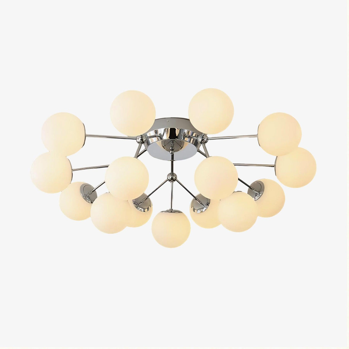 Glass Balls Cluster Ceiling Lamp