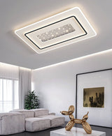 Rectangle Minimalist Acrylic LED Ceiling Light For Living Room, Bedroom