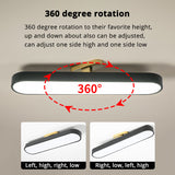 Modern 360 Degree Rotating LED Celling Light for Living Room, Study