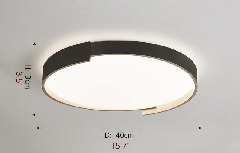 Modern Round LED Ceiling Light for Living Room, Dining Room, Study