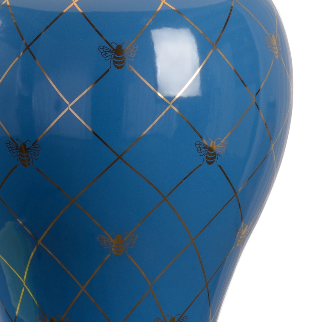 Chelsea House Ginger Jar Lamp - Blue